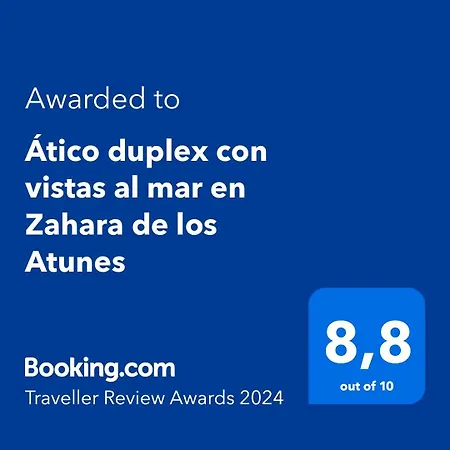 ático Duplex Con Vistas Al Mar En Zahara De Atunes Apartamento